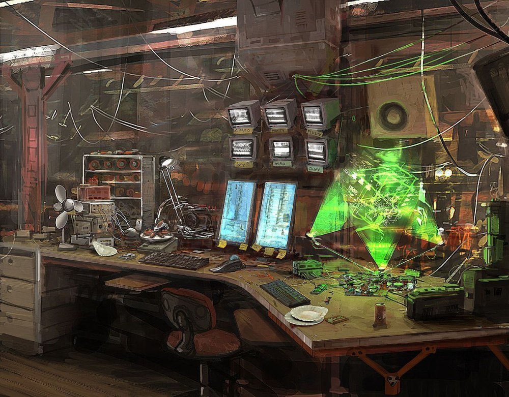 Cyberpunk лаборатория