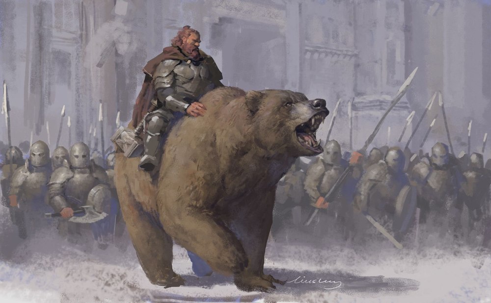 Медведь в военной форме