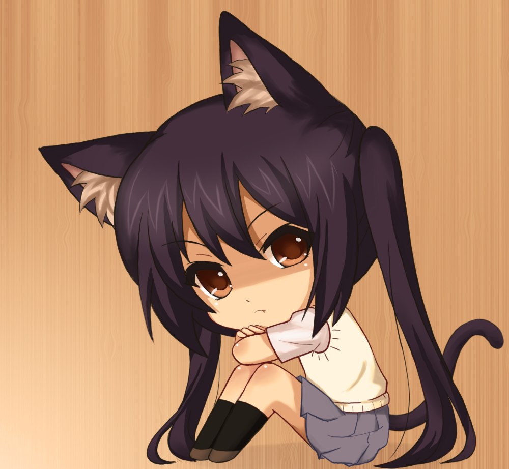 Аниме catgirl