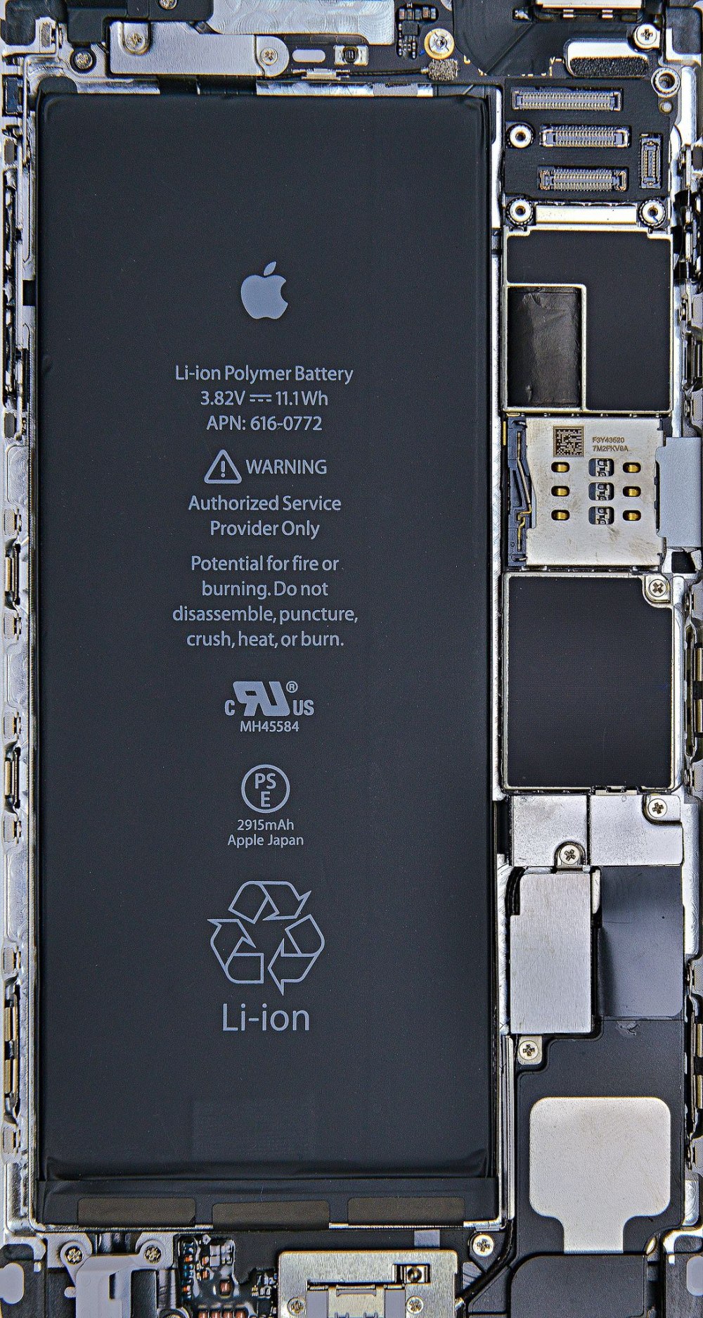 Iphone XS внутри
