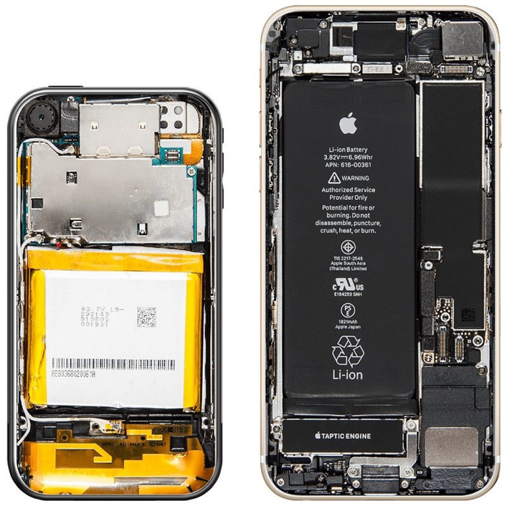Заставка внутренности iphone