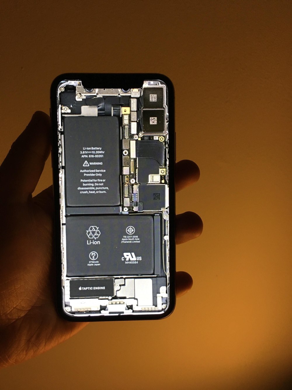 Внутренности Xiaomi Redmi Note 7