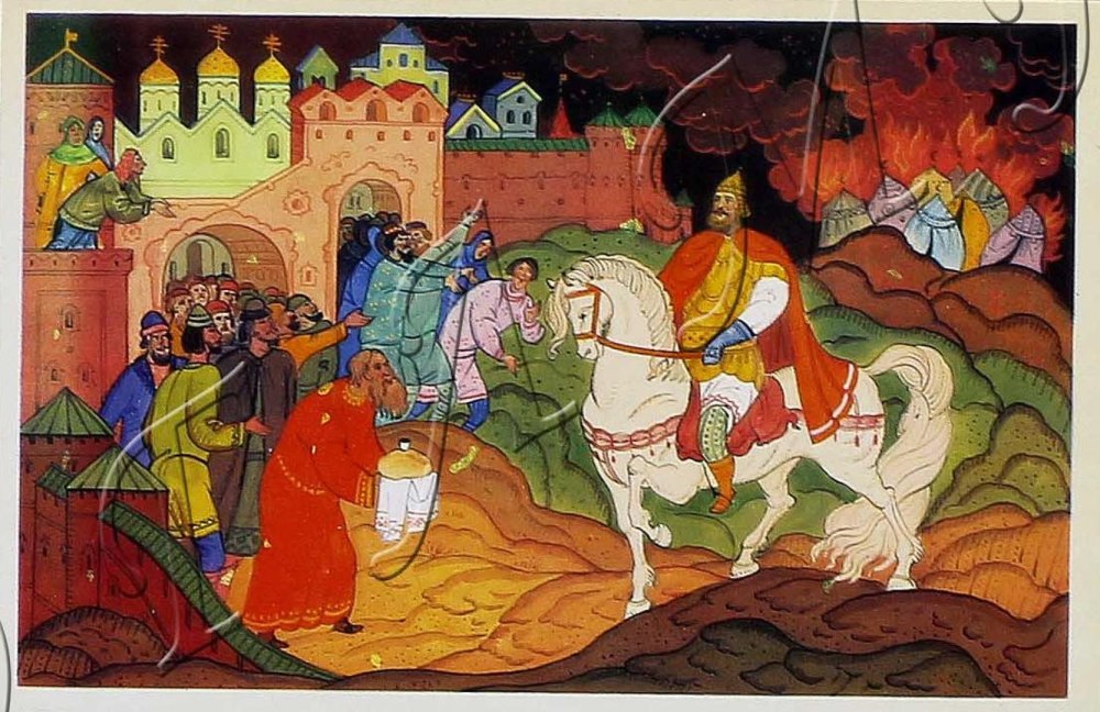 Васнецов гусляры