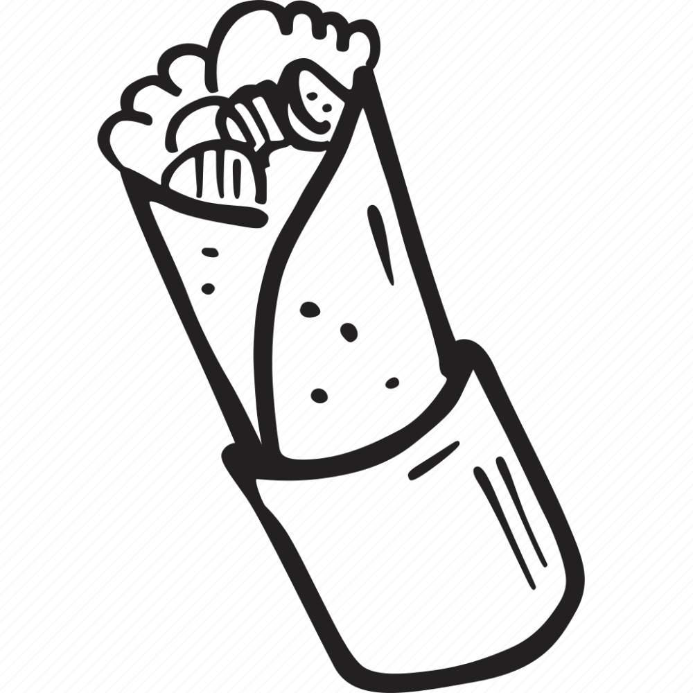 Шаурма эскиз