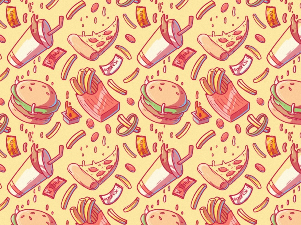 Шаурма нарисованная
