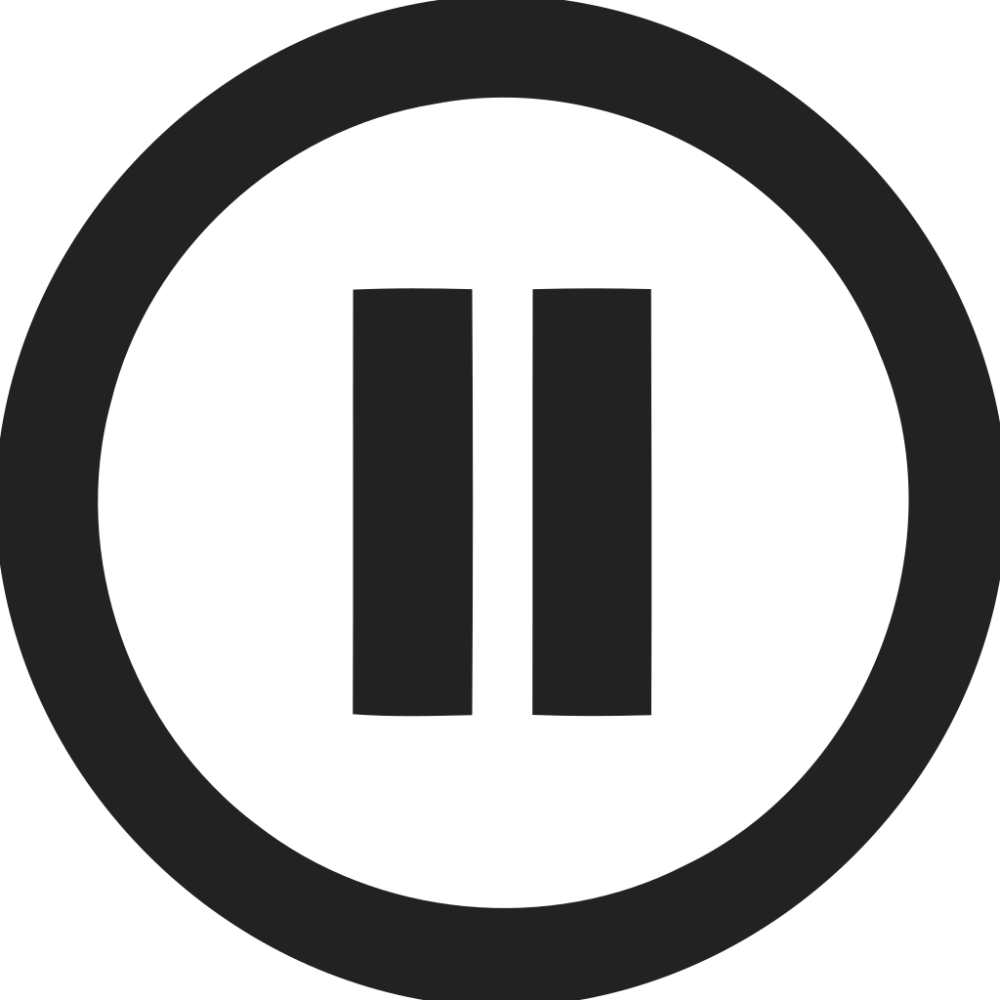 Pause svg icon