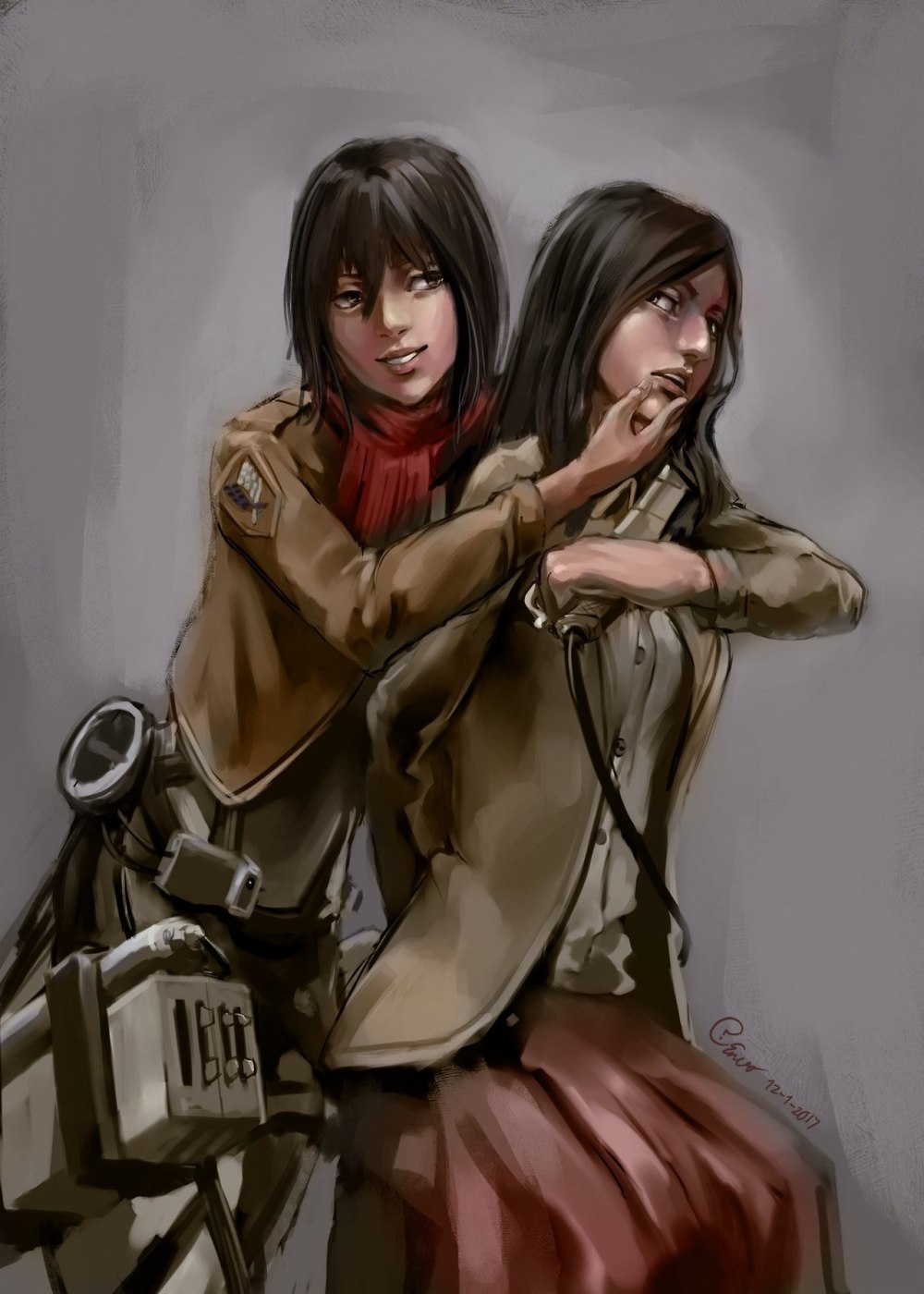 Pieck атака титанов