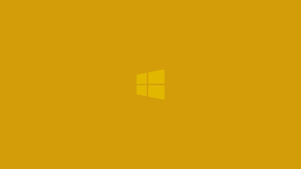 Желтый фон для Windows