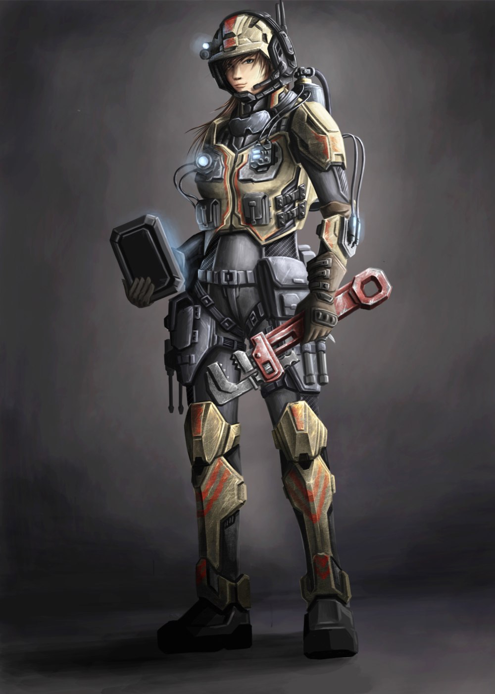 Киберпанк 2077 солдат