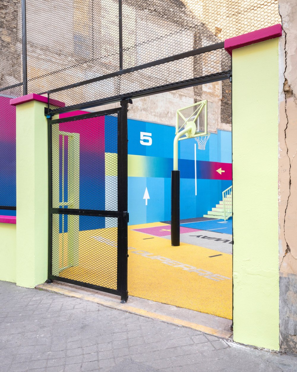 Баскетбольная площадка Pigalle Duperré