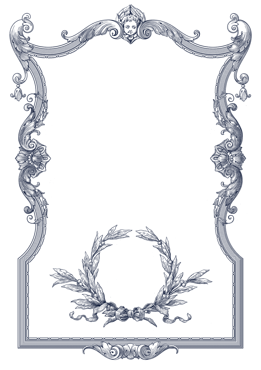 Рамка тонкая