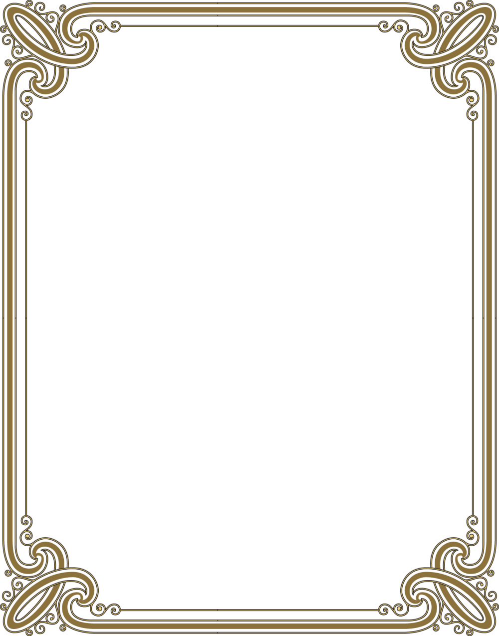 Красивая тонкая рамка