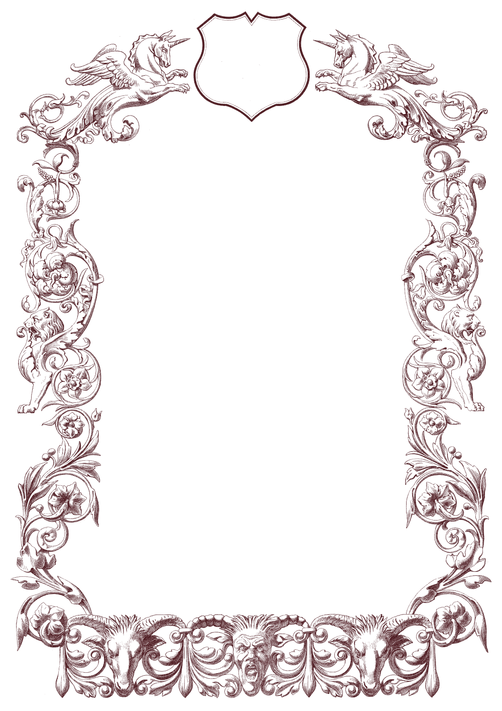 Рамка церковная