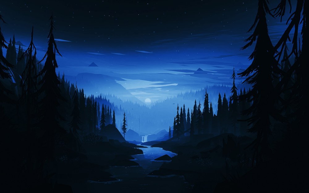 Фон Firewatch 4k