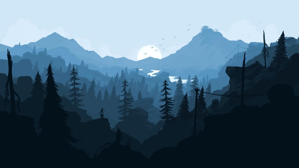 Фон Firewatch 4k
