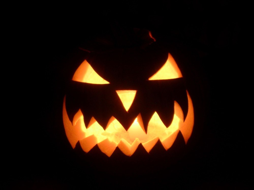 Halloween злая тыква