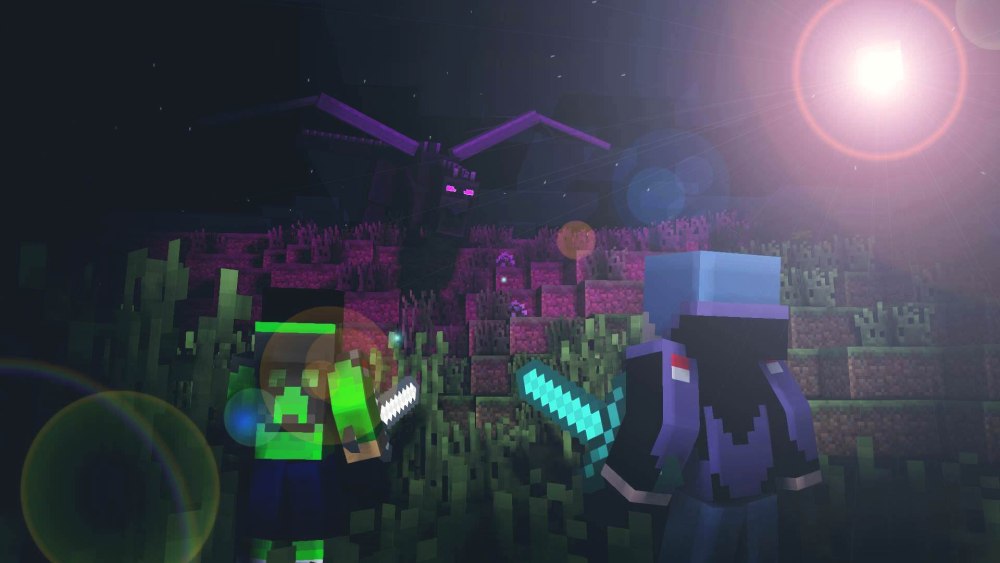 Minecraft фон