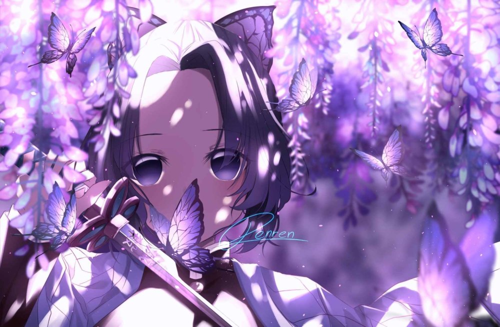 Shinobu Kochou бабочка