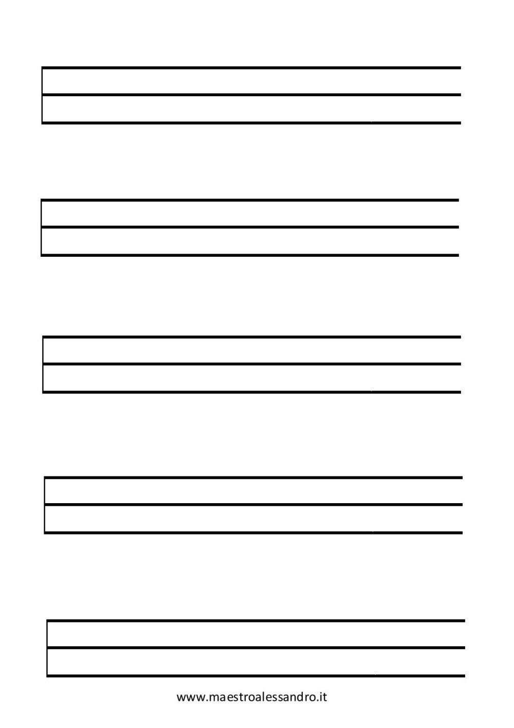 Нотный стан лист а4