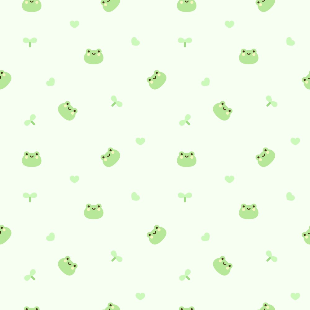Фон с лягушками