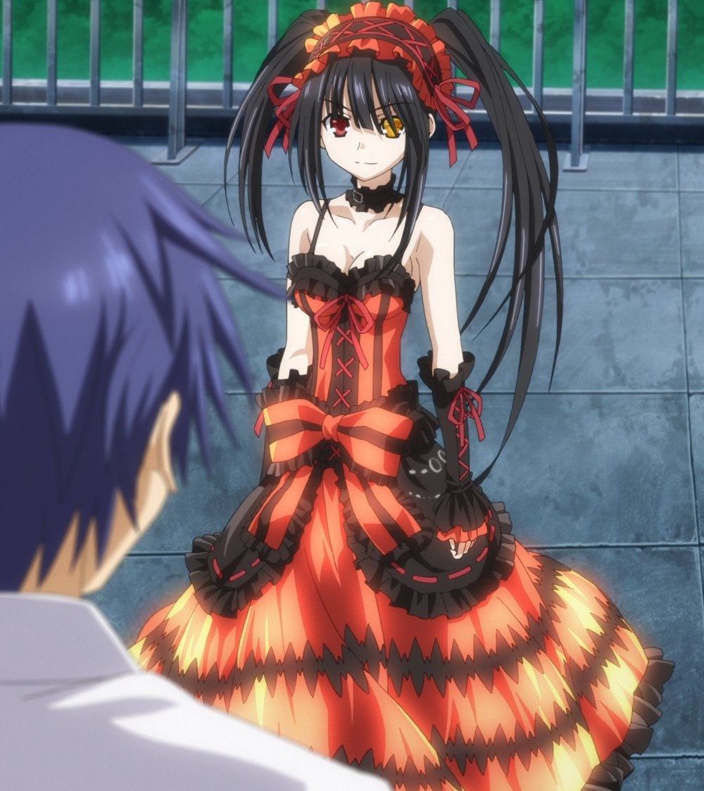 Date a Live Куруми и Шидо
