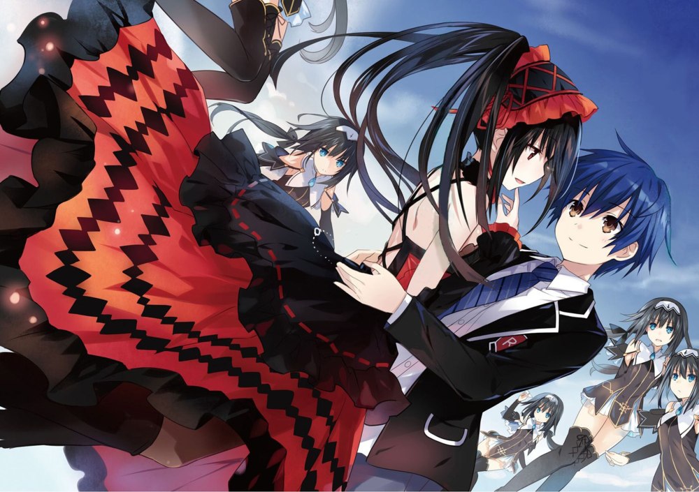 Date a Live Куруми и Шидо