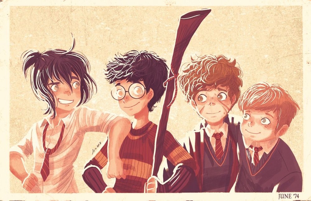 Garry Potter Art Джинни