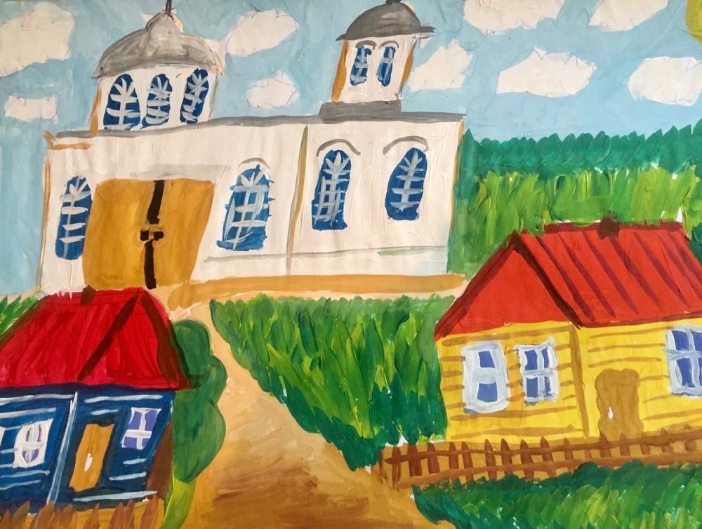 Детские рисунки природы