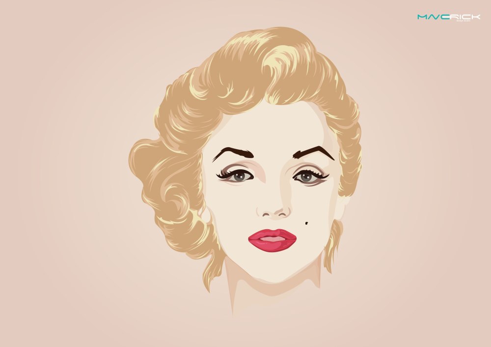 Мэрилин Монро Arts Lips