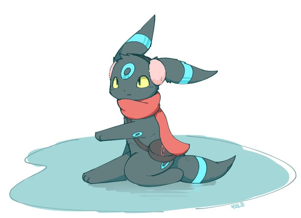 Shiny Umbreon x shiny Espeon