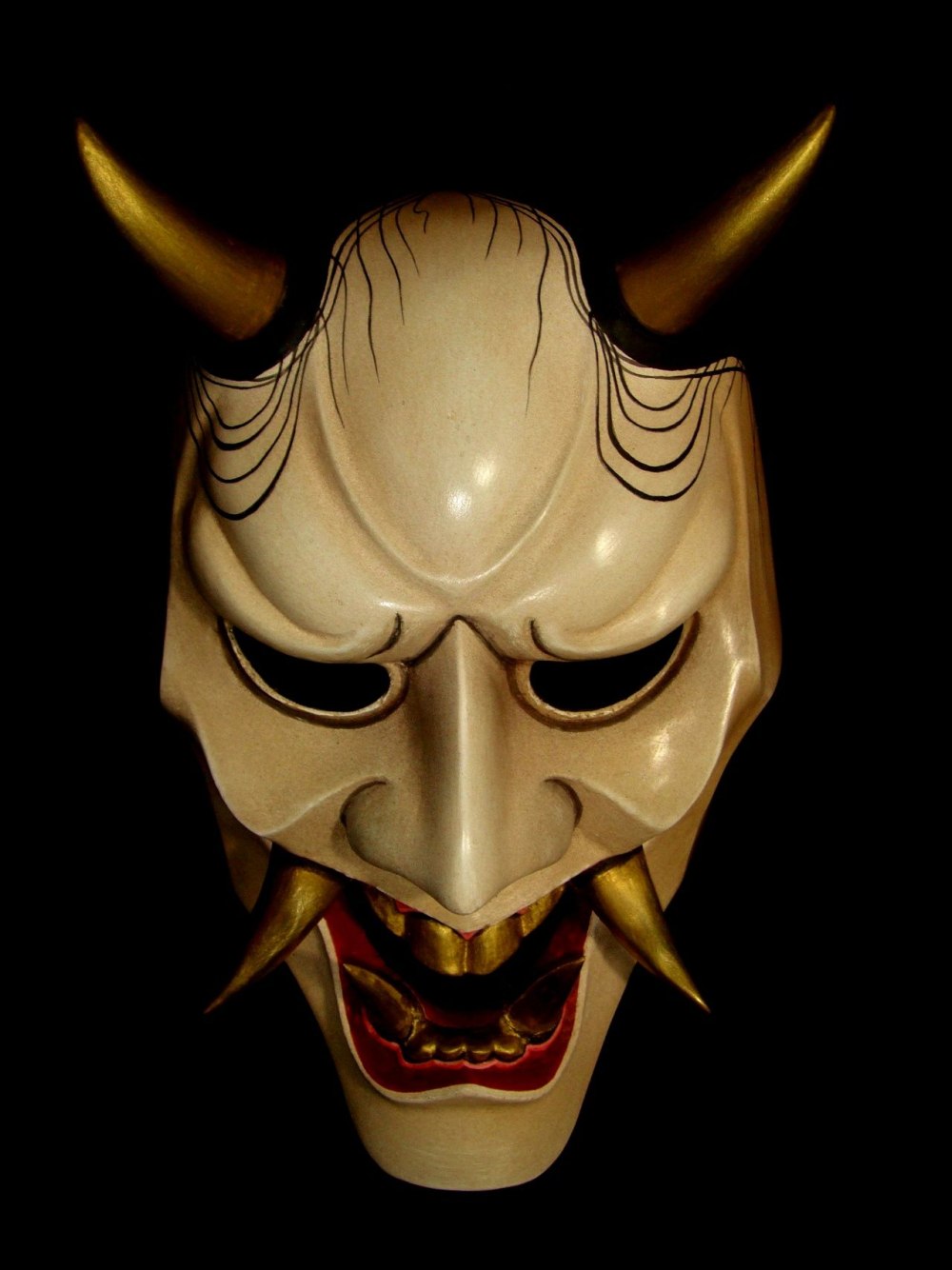Маска Hannya демон