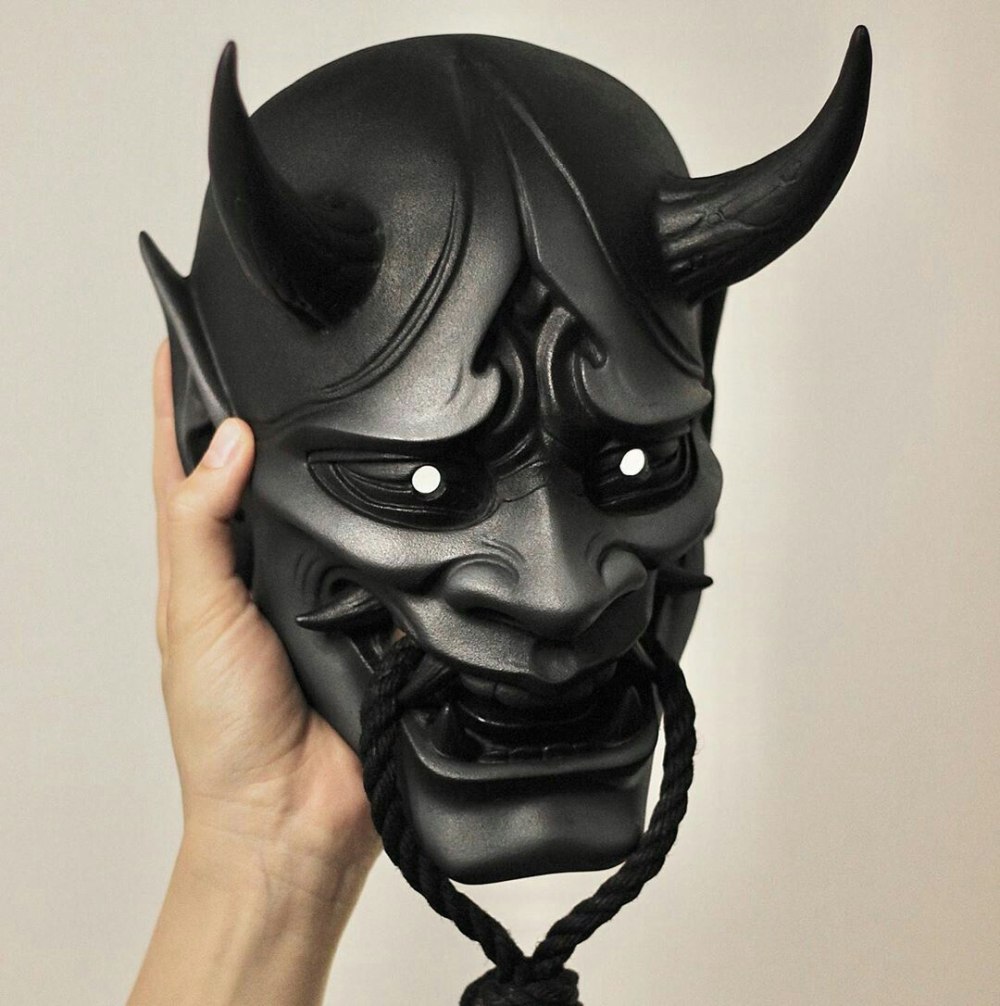 Маска Hannya демон