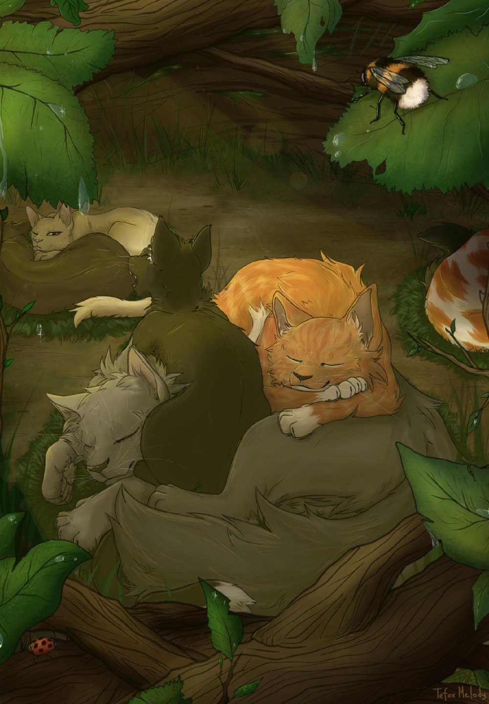 Коты Воители Рыжик