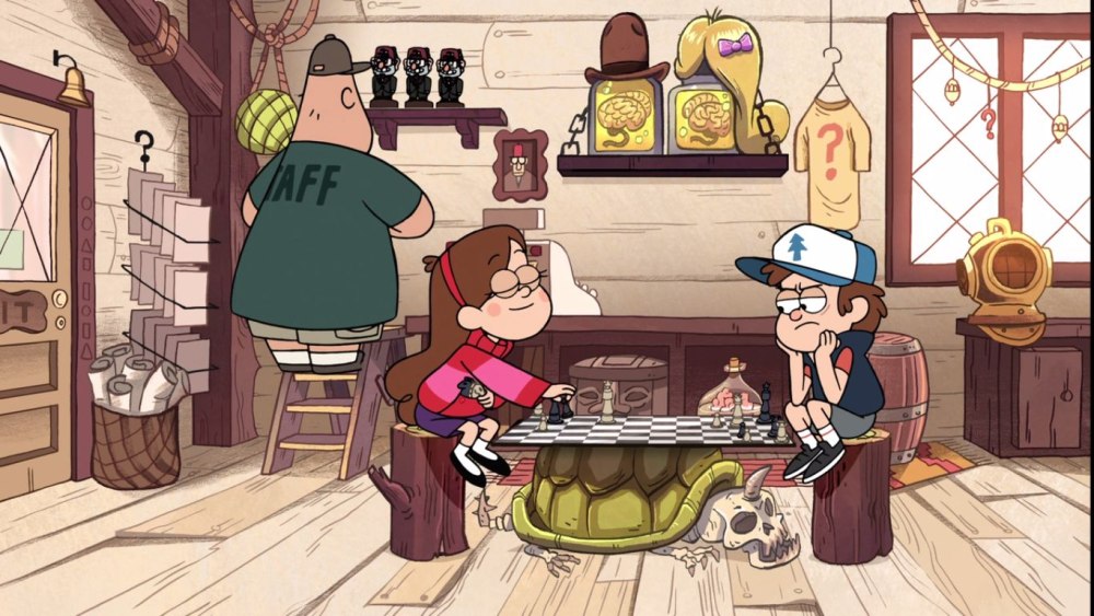 Gravity Falls комната
