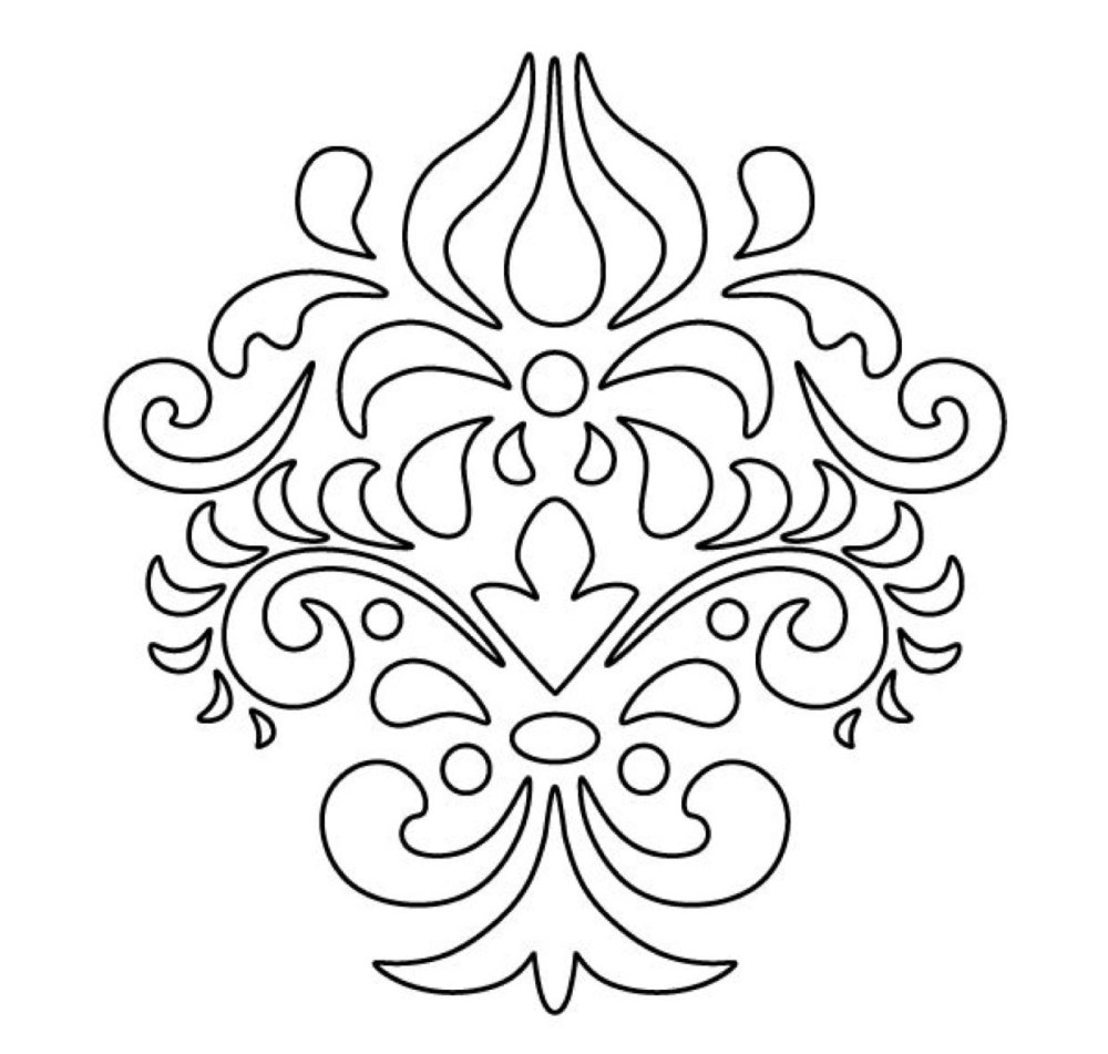 Татарский орнамент Лотос