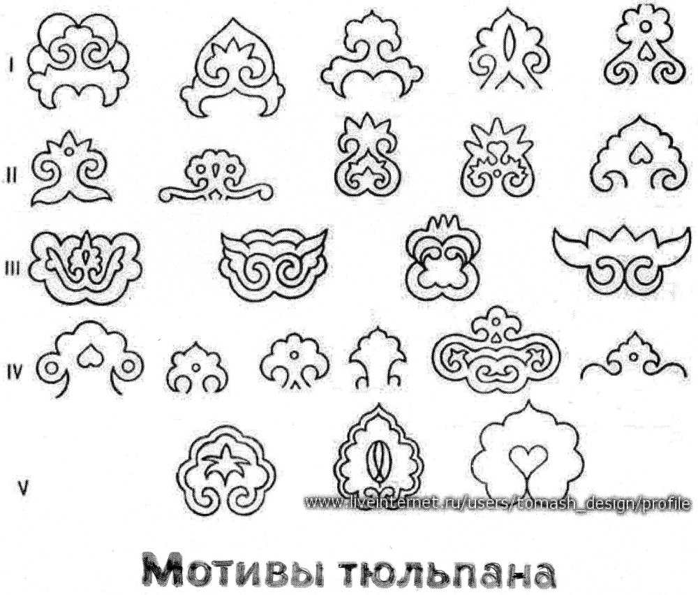 Башкирский орнамент