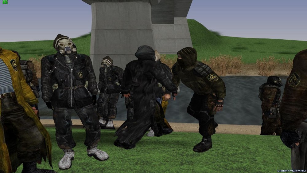 GTA sa группировки солдат