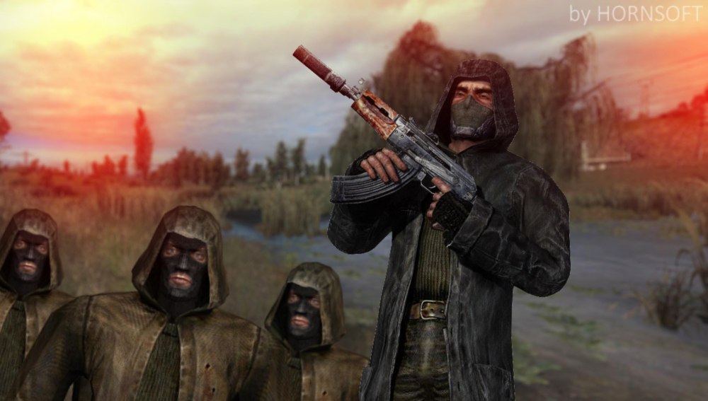 S.T.A.L.K.E.R тень Чернобыля бандиты