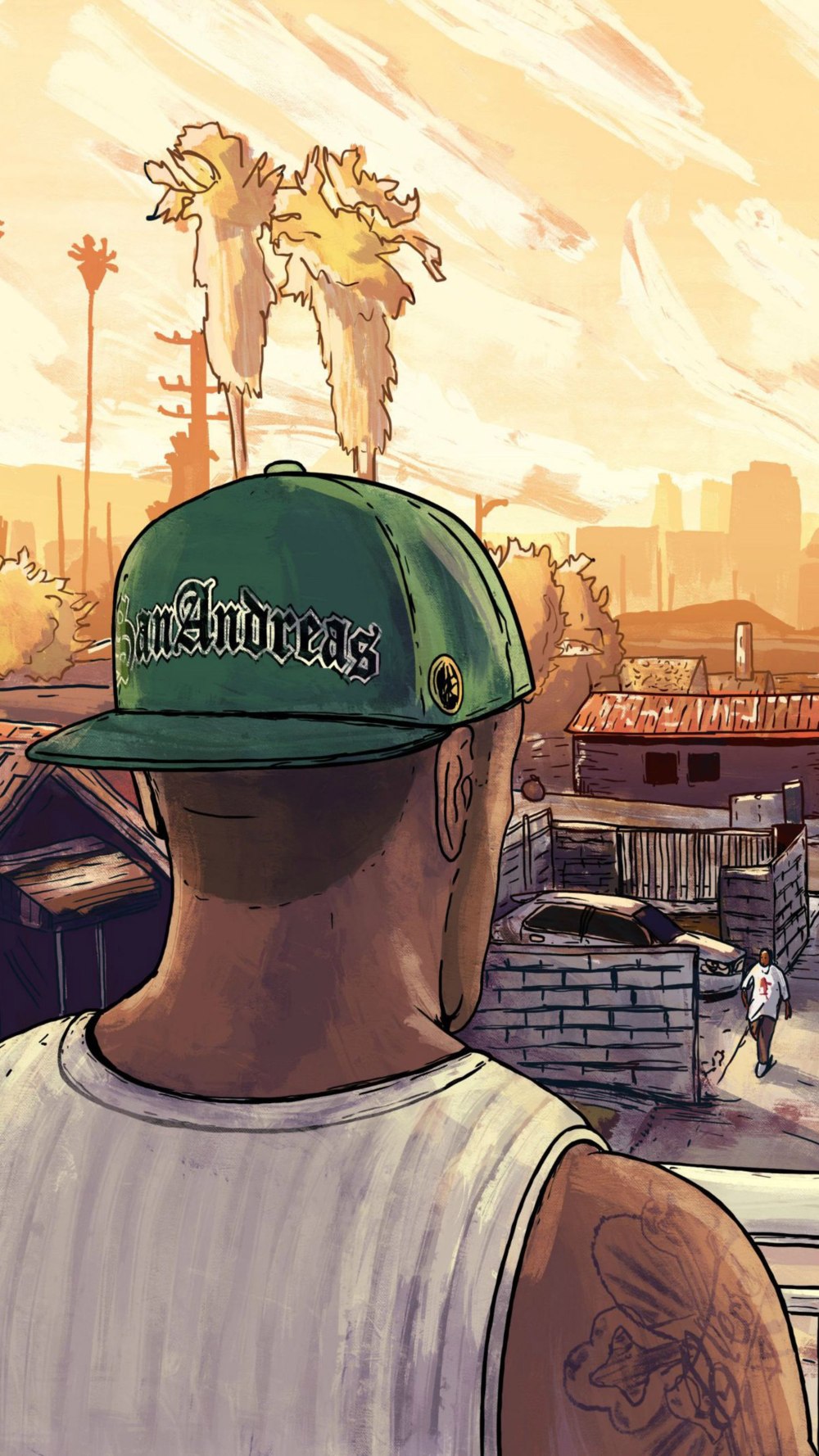 GTA San Andreas ps2 обложка