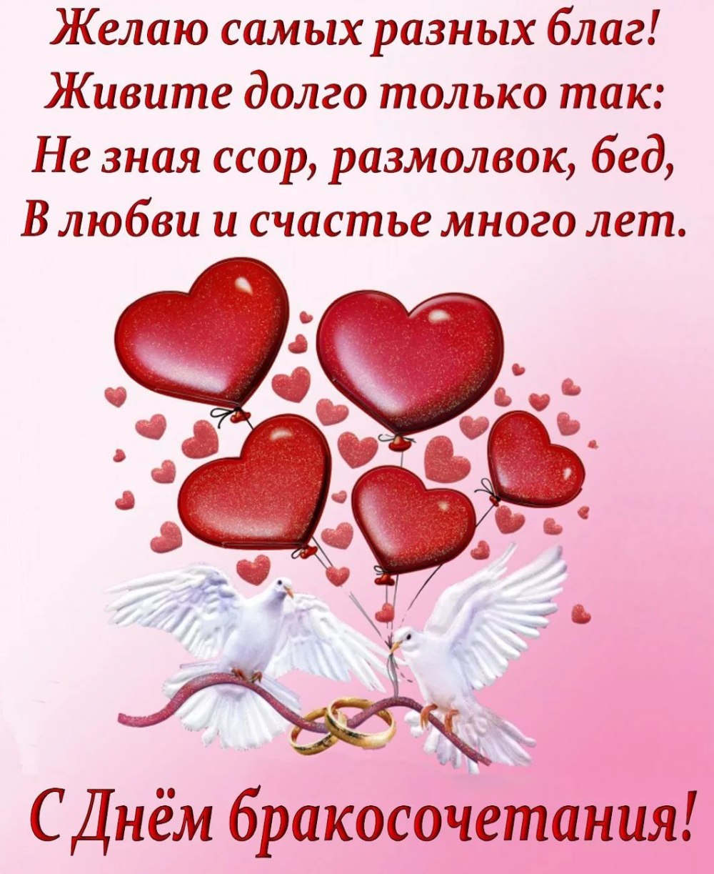 Поздравление родителей с днем свадьбы