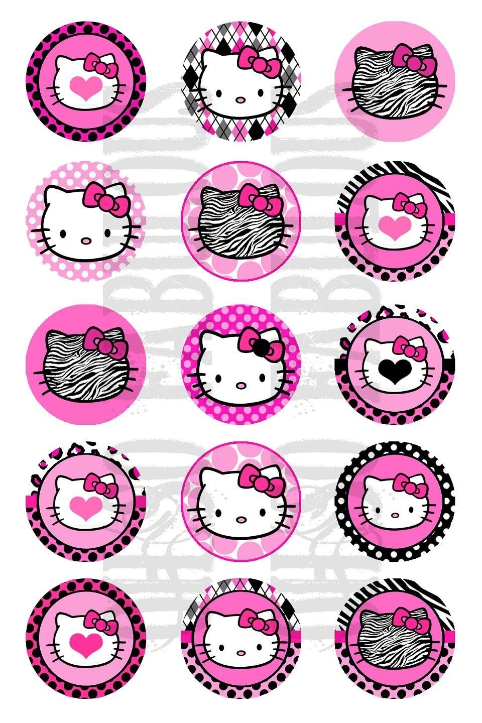 Kuromi hello Kitty Стикеры значки