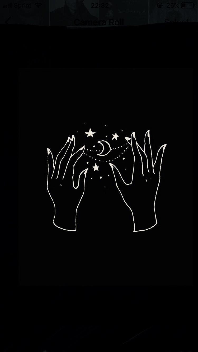 Рисунки на черном фоне