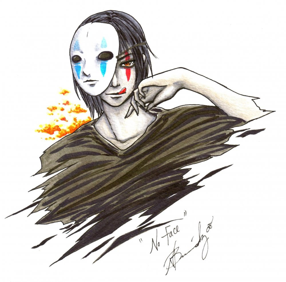 Эффект no face