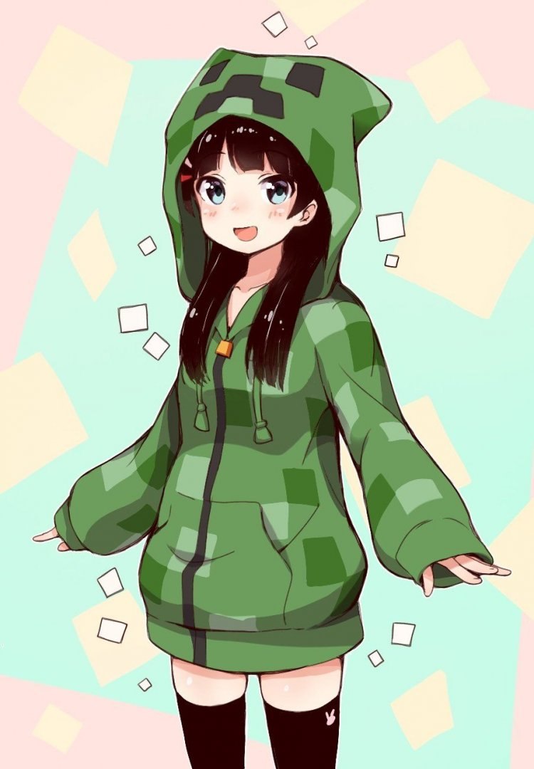Майнкрафт КРИПЕР r34