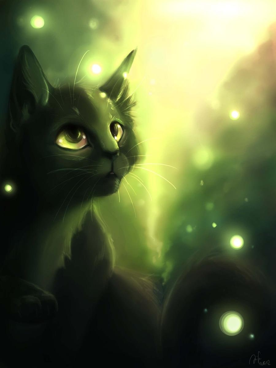 Коты воители черные