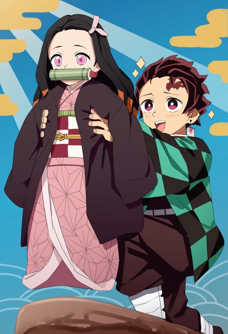 Аниме клинок рассекающий демонов Kimetsu