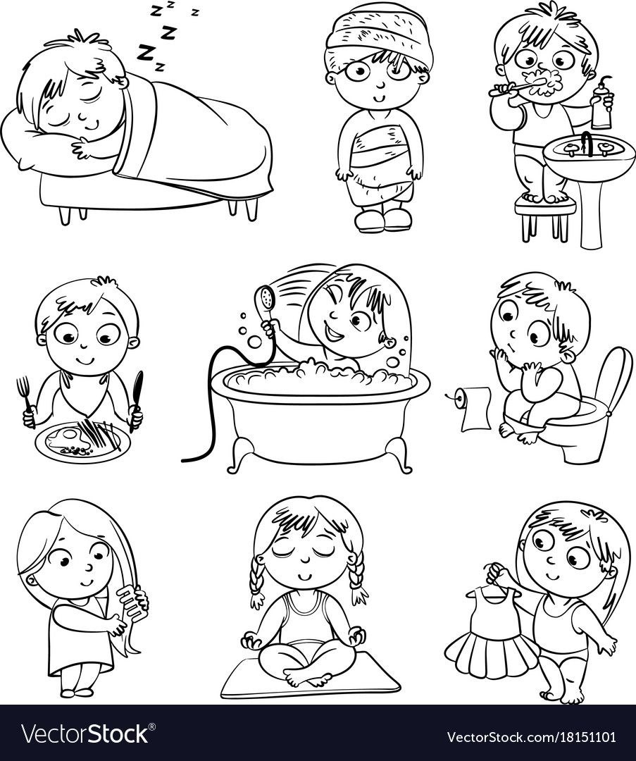 Daily Routine для детей