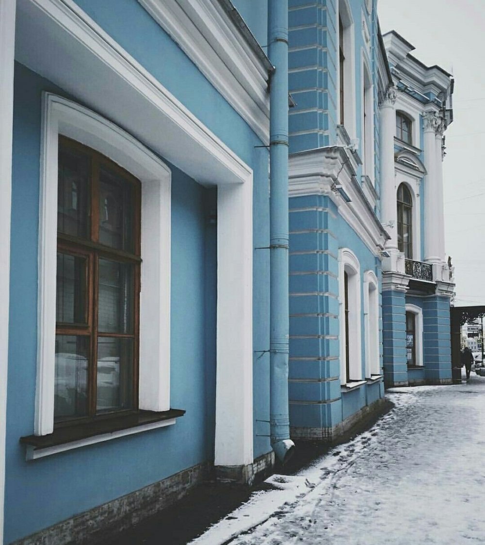 Эстетика синего цвета