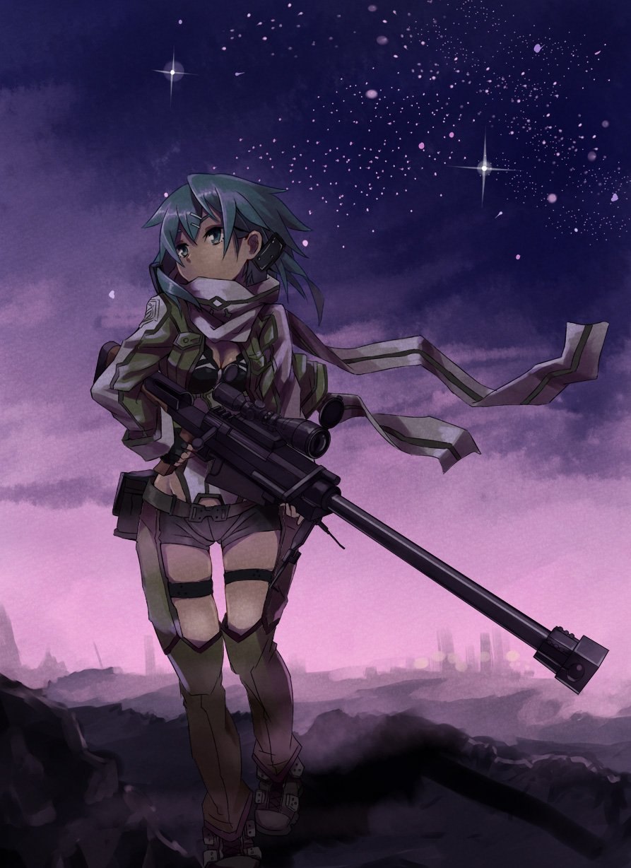 Sinon оружие Sao