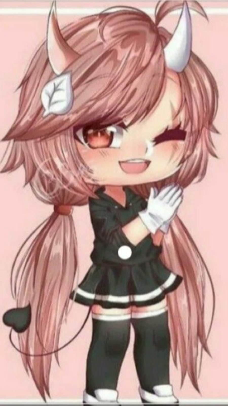 Гача лайф причёски хвостик